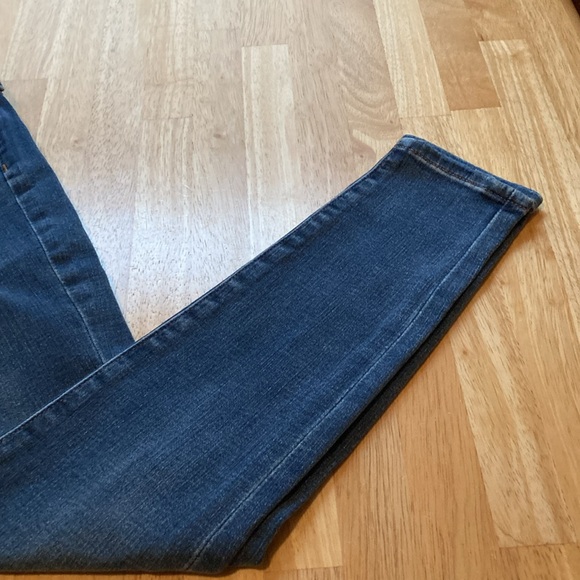 Express High Rise Ankle Legging Ripped Jeans - Picture 8 of 10